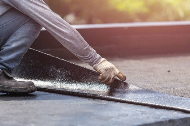 Professional Waterproofing technician working in Blaine, WA